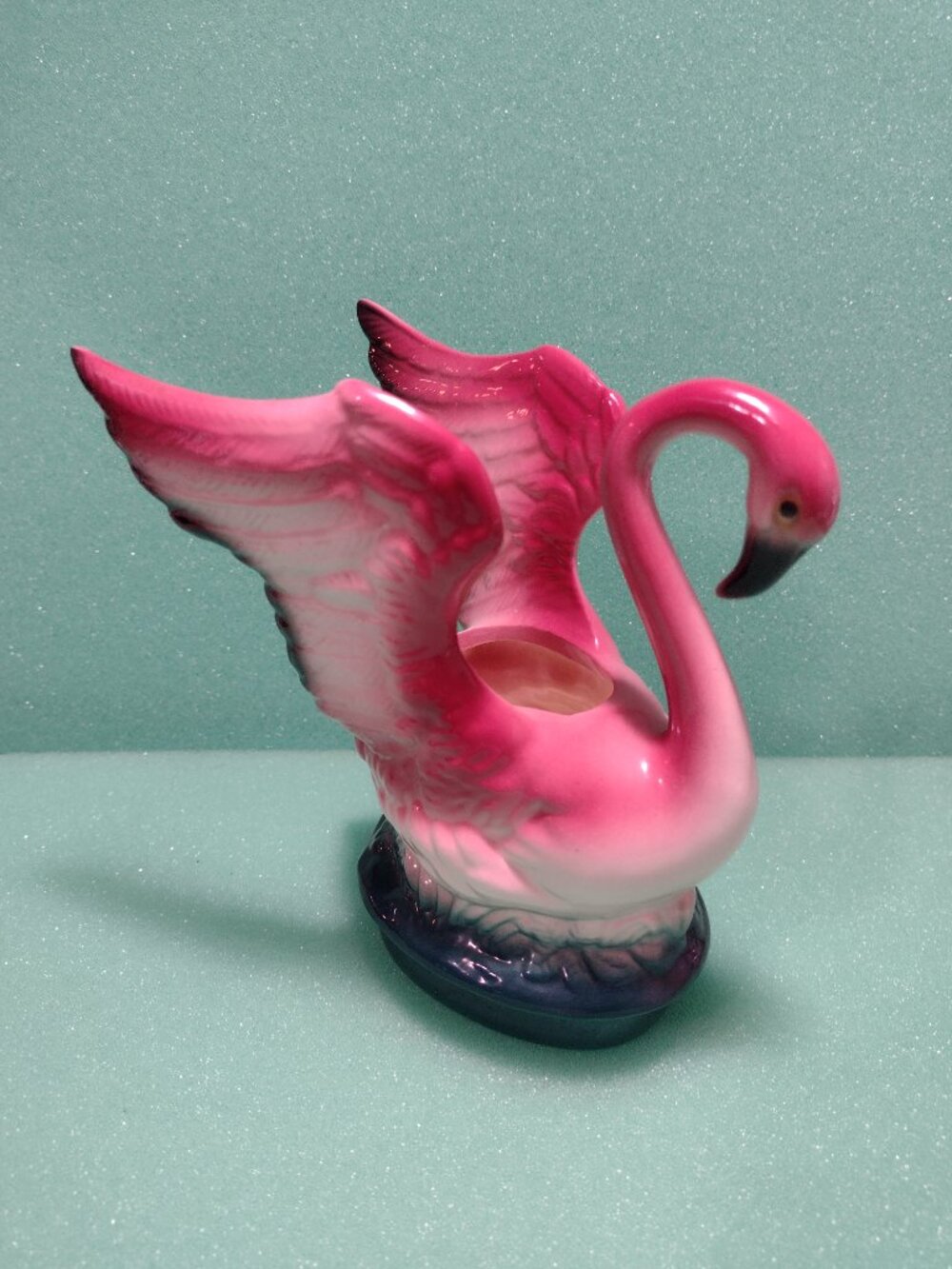 Vintage Maddux of California Wings Up Flamingo Mid Century Planter - Picture 2 of 7